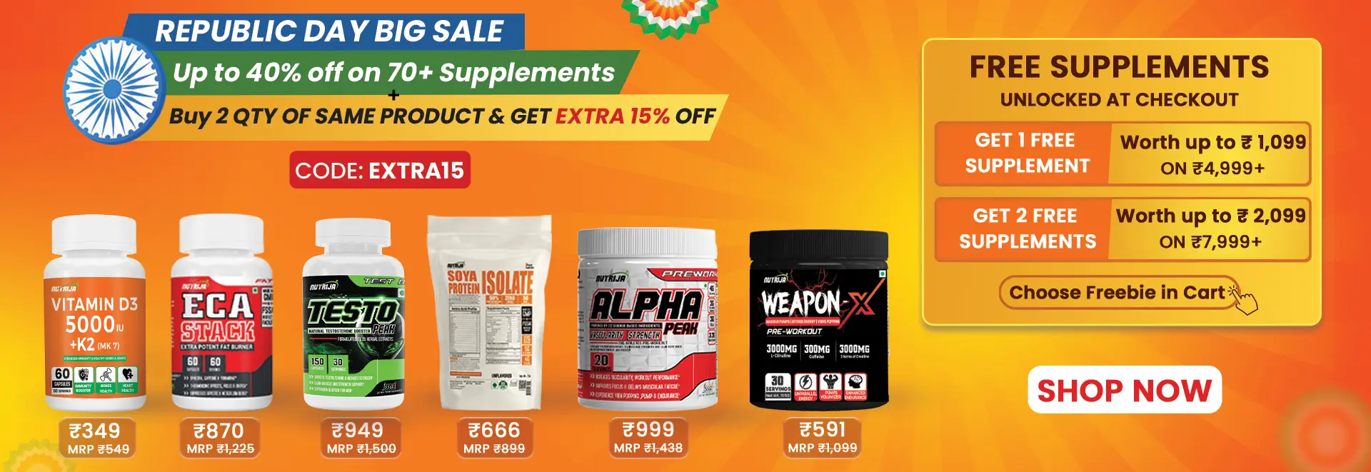 nutrija republic day sale