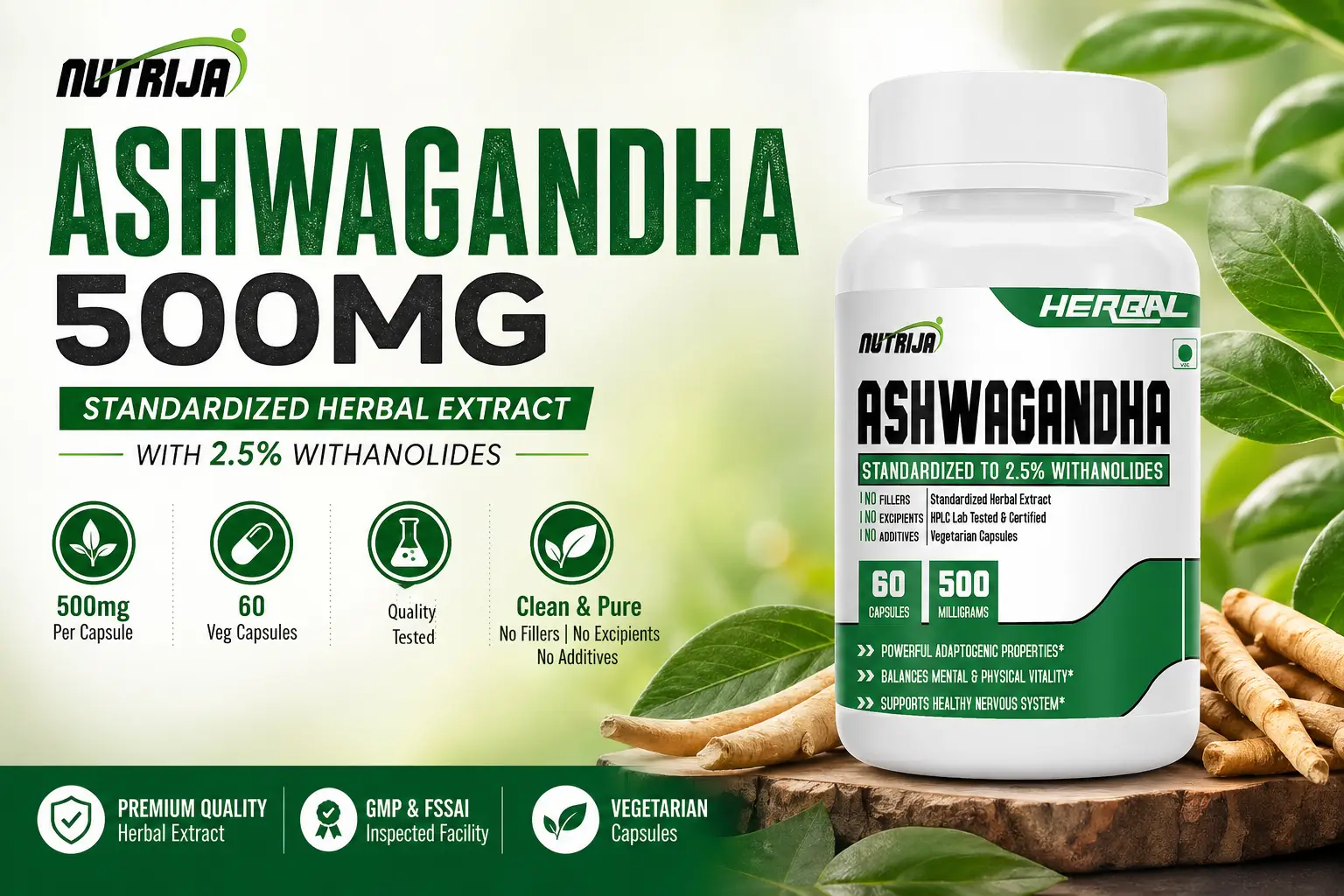 Ashwagandha capsules