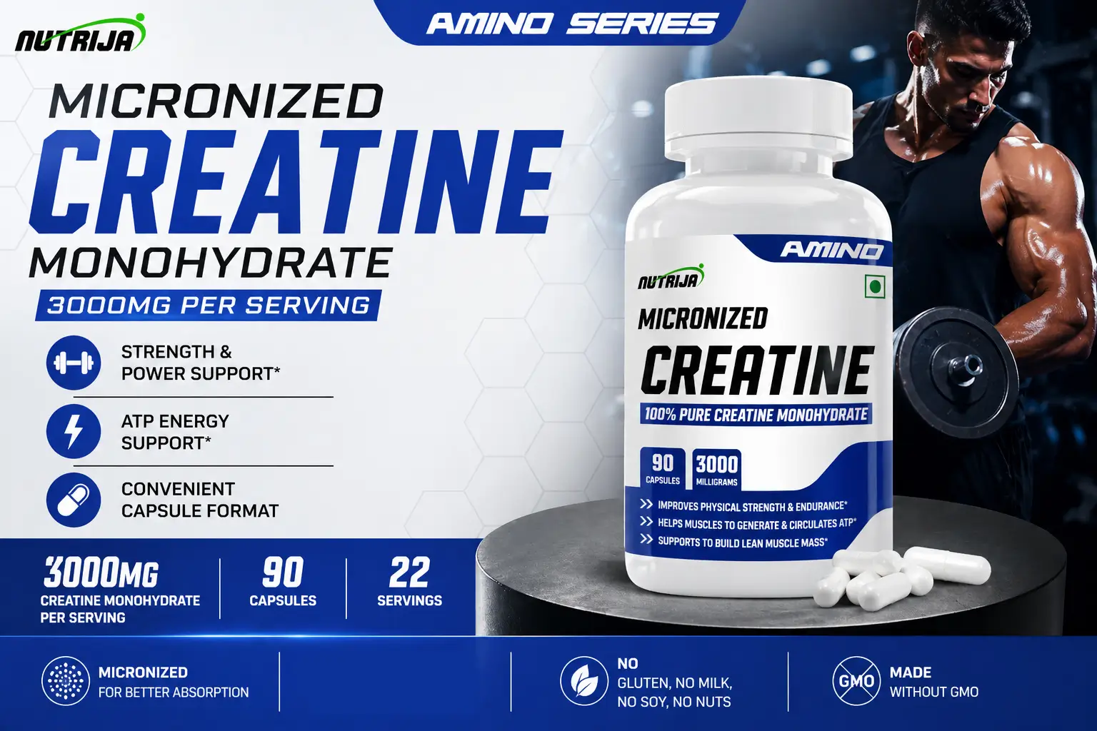Creatine-Monohydrate-3000MG-HERO