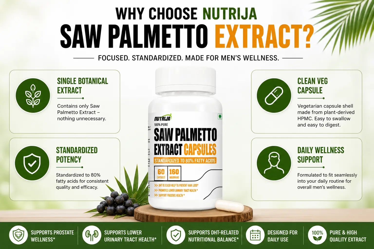 Saw Palmetto 160mg