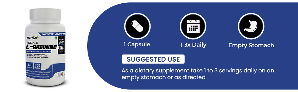 Arginine capsules directions