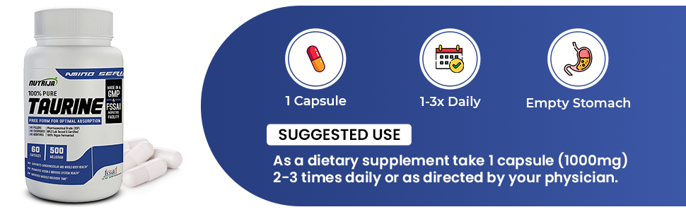 L-Taurine-500mg-directions