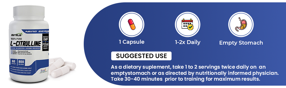 L-citrulline directions