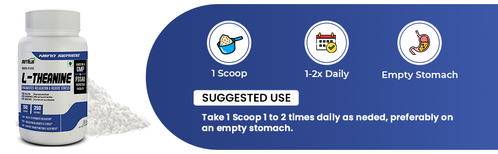 L-Theanine 50g directions of use