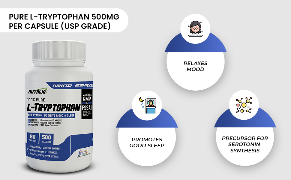 L-tryptophan capsules benefits