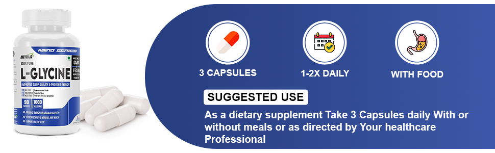 glycine-1000mg-directions