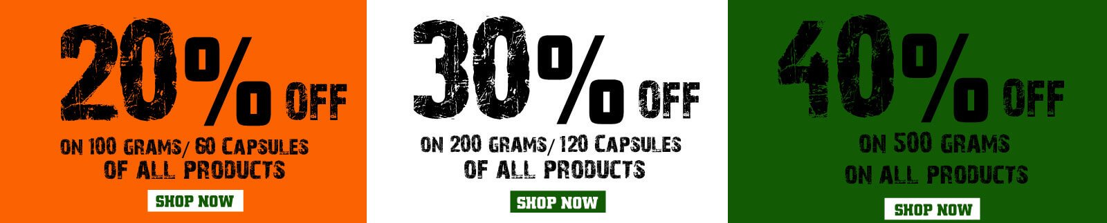 NUTRIJA FREEDOM OFFERS