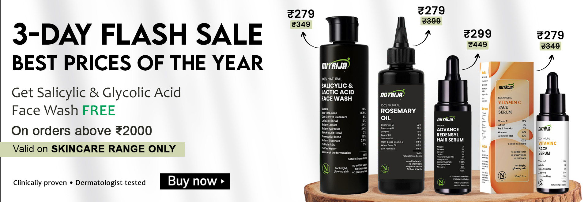 SKINCARE FLASH SALE-FLASH OFFER