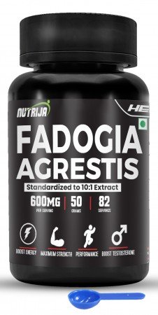 Buy Fadogia Agrestis Extract Powder Supplement Capsules in India