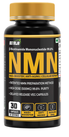 NutriJa NMN (Nicotinamide mononucleotide) 500mg Supplement 