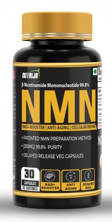 NutriJa NMN (Nicotinamide mononucleotide) 250mg Supplement 
