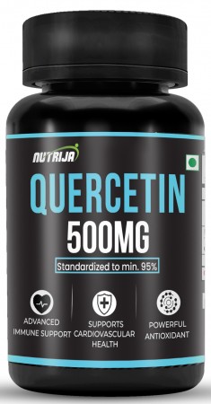 Buy Quercetin 500mg Capsule Supplement | Natural Bioflavonoid & Powerful Anti-Oxidant Supplement