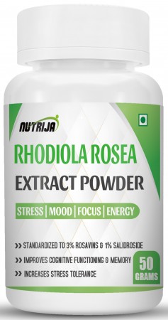 Buy Rhodiola Rosea Extract Powder Supplement In India