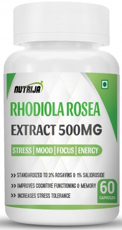 Buy Rhodiola Rosea Extract 500mg Supplement In India