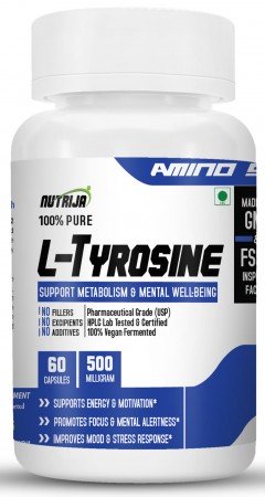 Buy L-Tyrosine 500MG Supplement in India