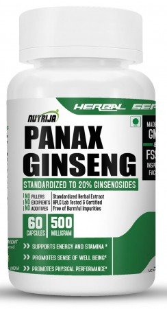 Buy Panax Ginseng Extract 500MG Supplement In India