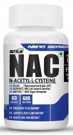 Buy N-Acetyl Cysteine (NAC), 600 mg Supplement In India 