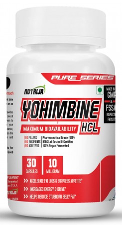 Buy Yohimbine HCL 10MG 30 capsules Supplement In India 