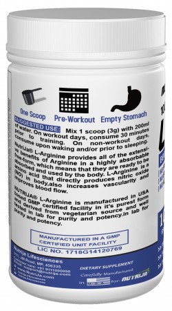 Buy L-Arginine Online in India | NutriJa™ Supplement Store