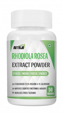 Buy Rhodiola Rosea Extract Powder Supplement In India