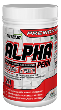 Alpha Peak Preworkout Supplement in India