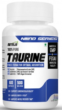 Buy Taurine 500MG Supplement in India