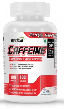 Buy Caffeine 100MG Capsule pill tablet Supplement In India