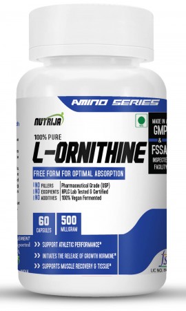 Buy L Ornithine 500Mg Capsules Online in India