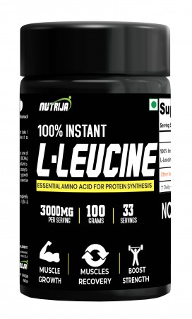 Buy 100% Instant L-Leucine Powder Supplement in India