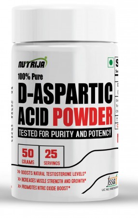 Buy D-Aspartic Acid Powder Supplement in India