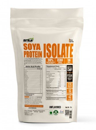 Buy Soya Protein Isolate 90% – Vegan Plant Based Protein Powder | NON-GMO