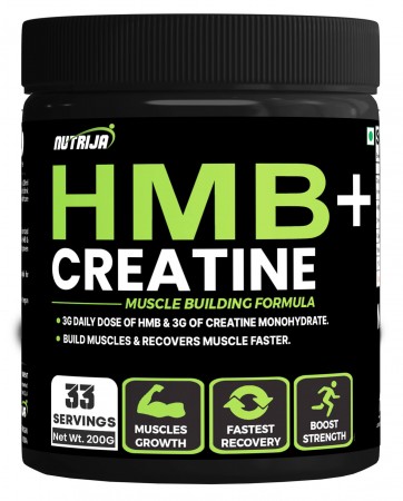 Buy HMB + Creatine Monohydrate Powder Supplement | This formula