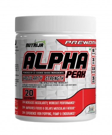 Alpha Peak Preworkout Supplement in India