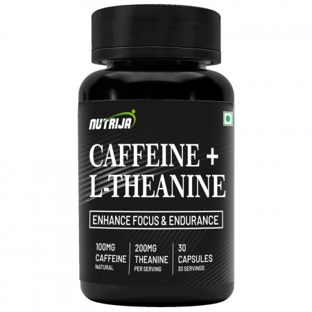 Natural Caffeine 100MG + L-Theanine 200MG