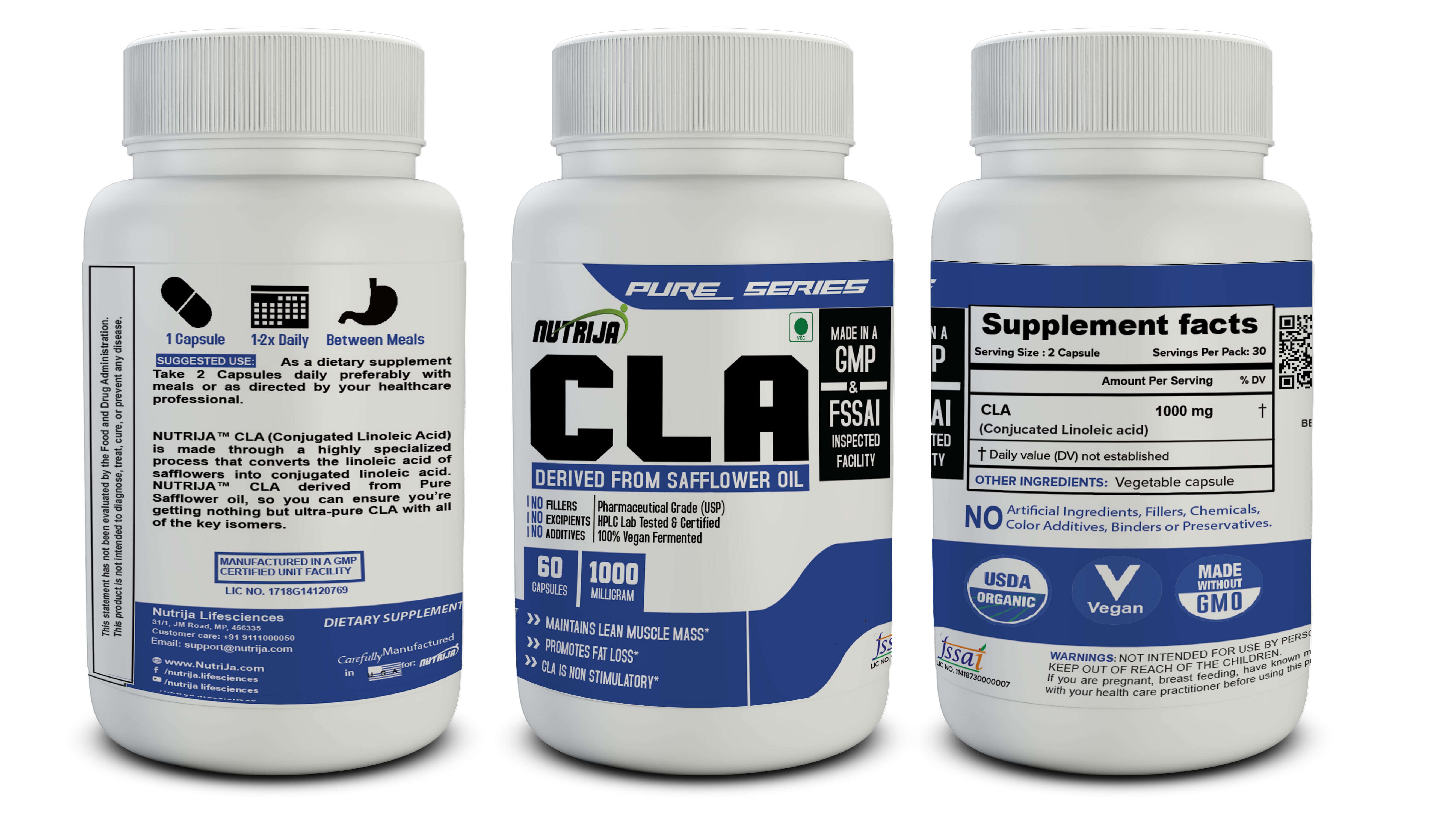 CLA 1000mg from Safflower oil – Feel Younger