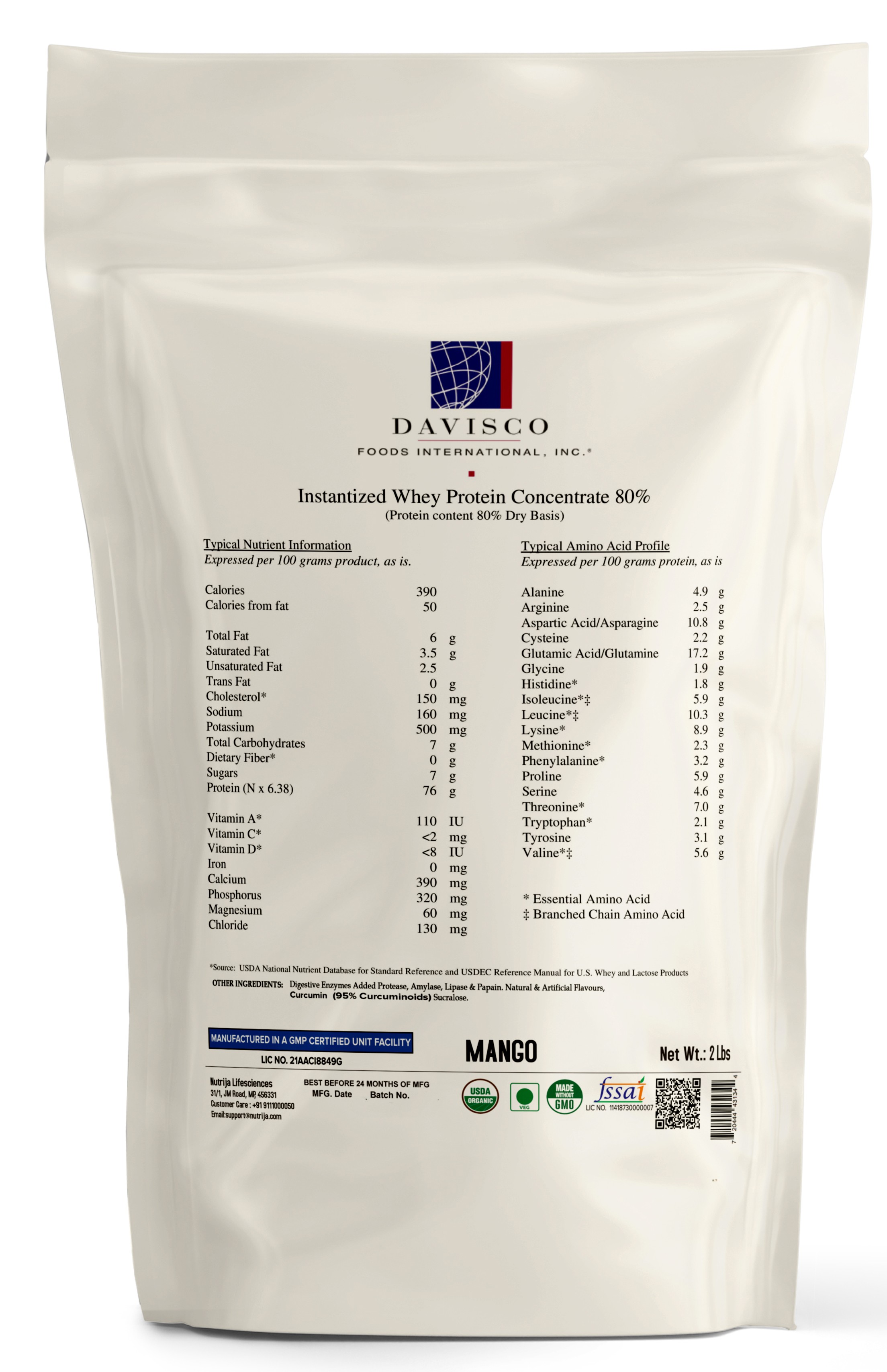 Davisco whey deals protein