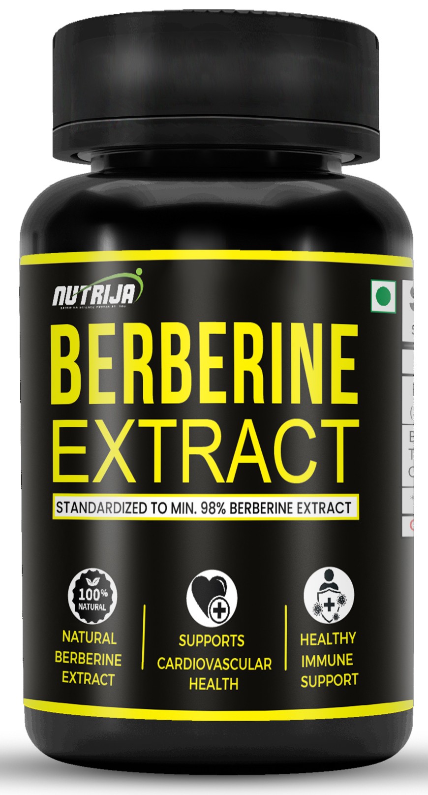 Buy Berberine Extract 98% 500mg Capsules | Promotes Immune Support ...