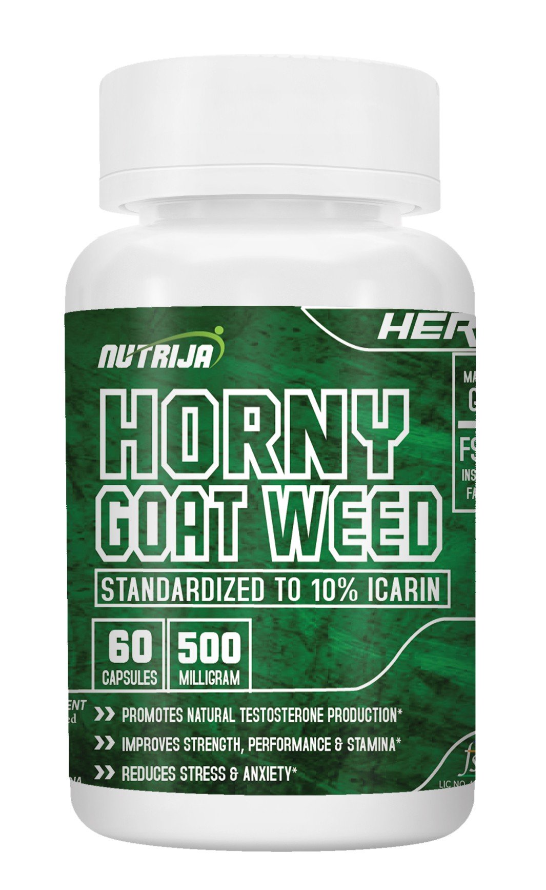 Buy Horny Goat Weed Extract Capsules in India | NutriJa™ Supplement Store