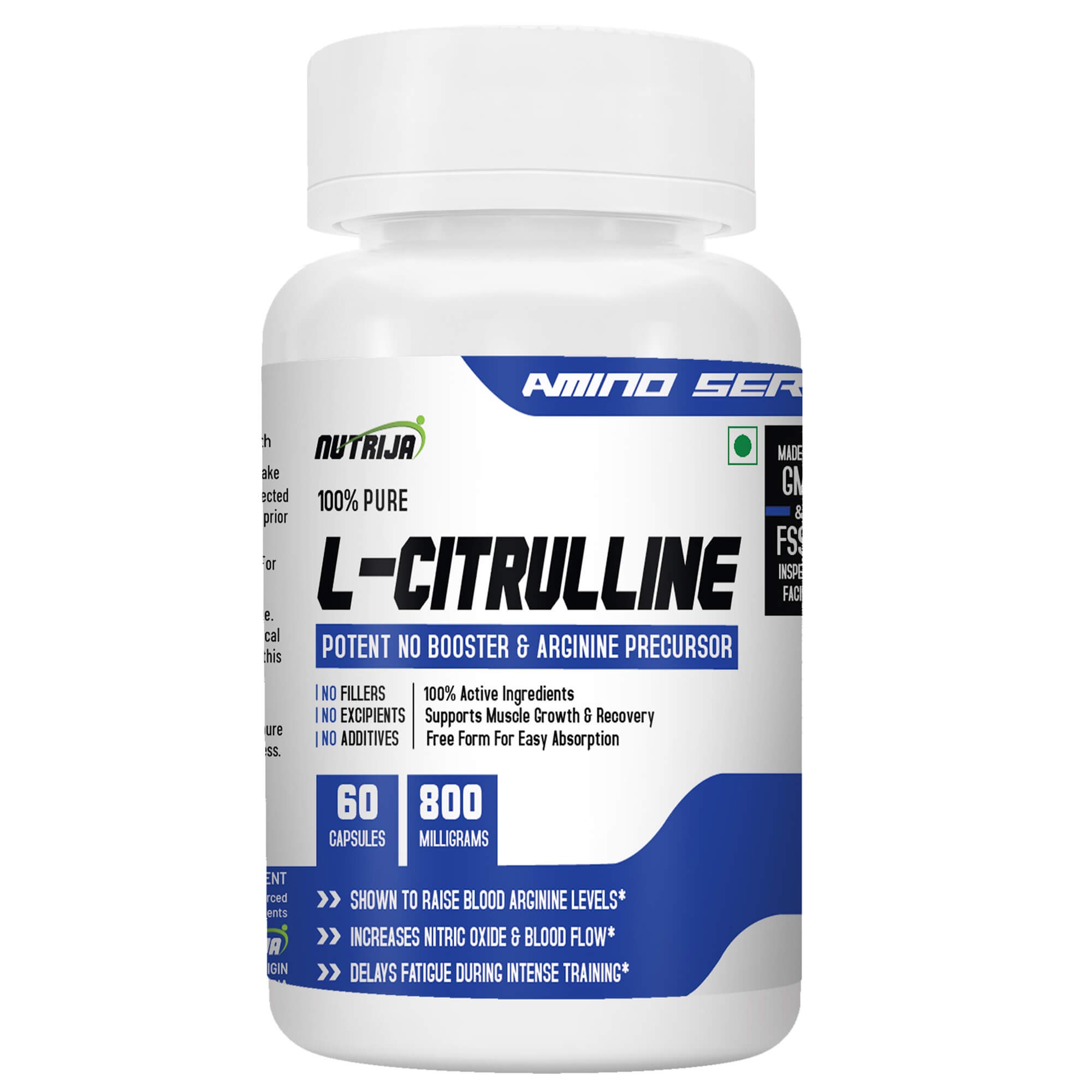 Buy L-Citrulline Capsules in India | NutriJa Supplement Store