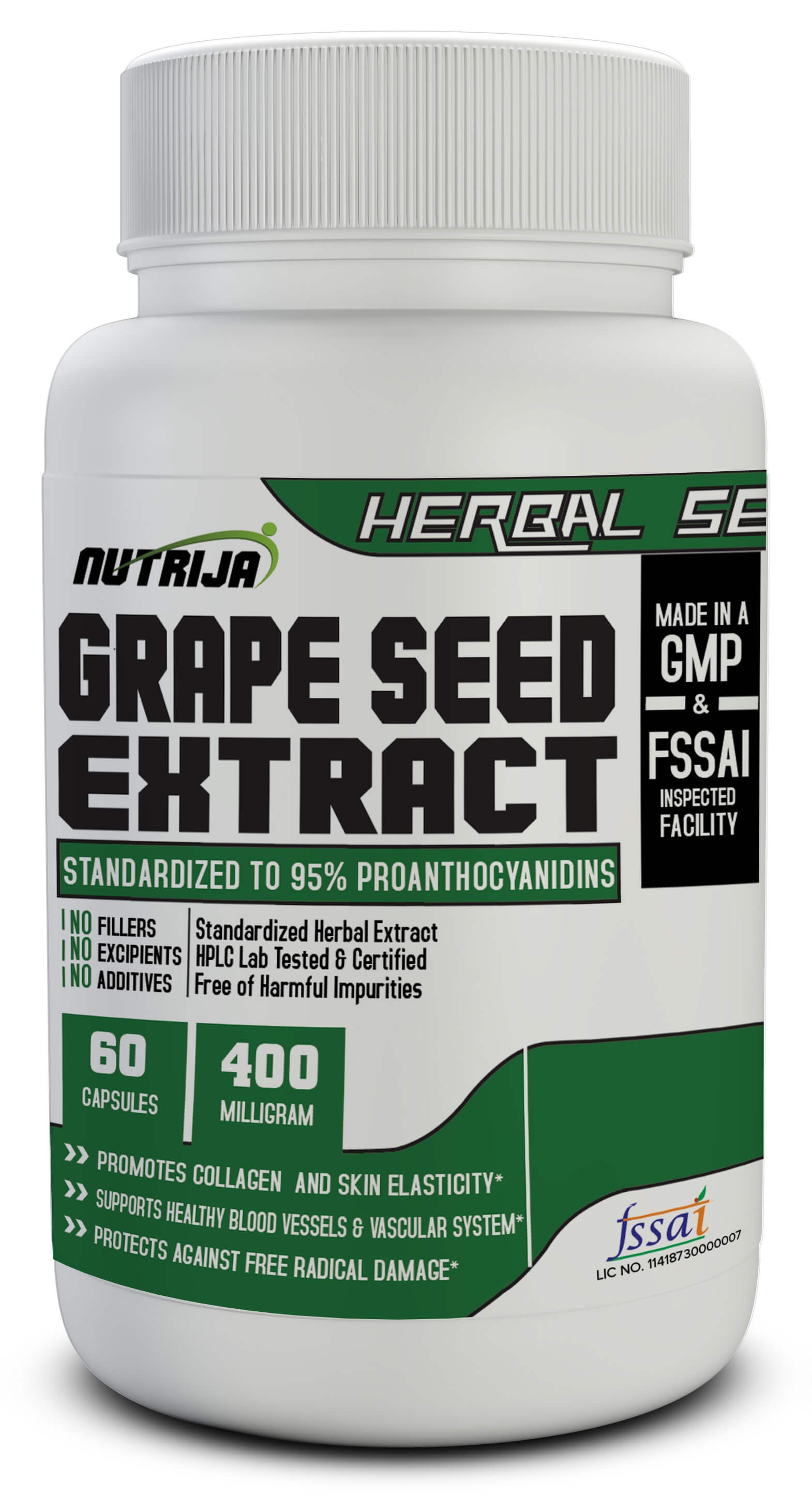 HHI Biotin Grape Seed Extract Folic Acid Tablets