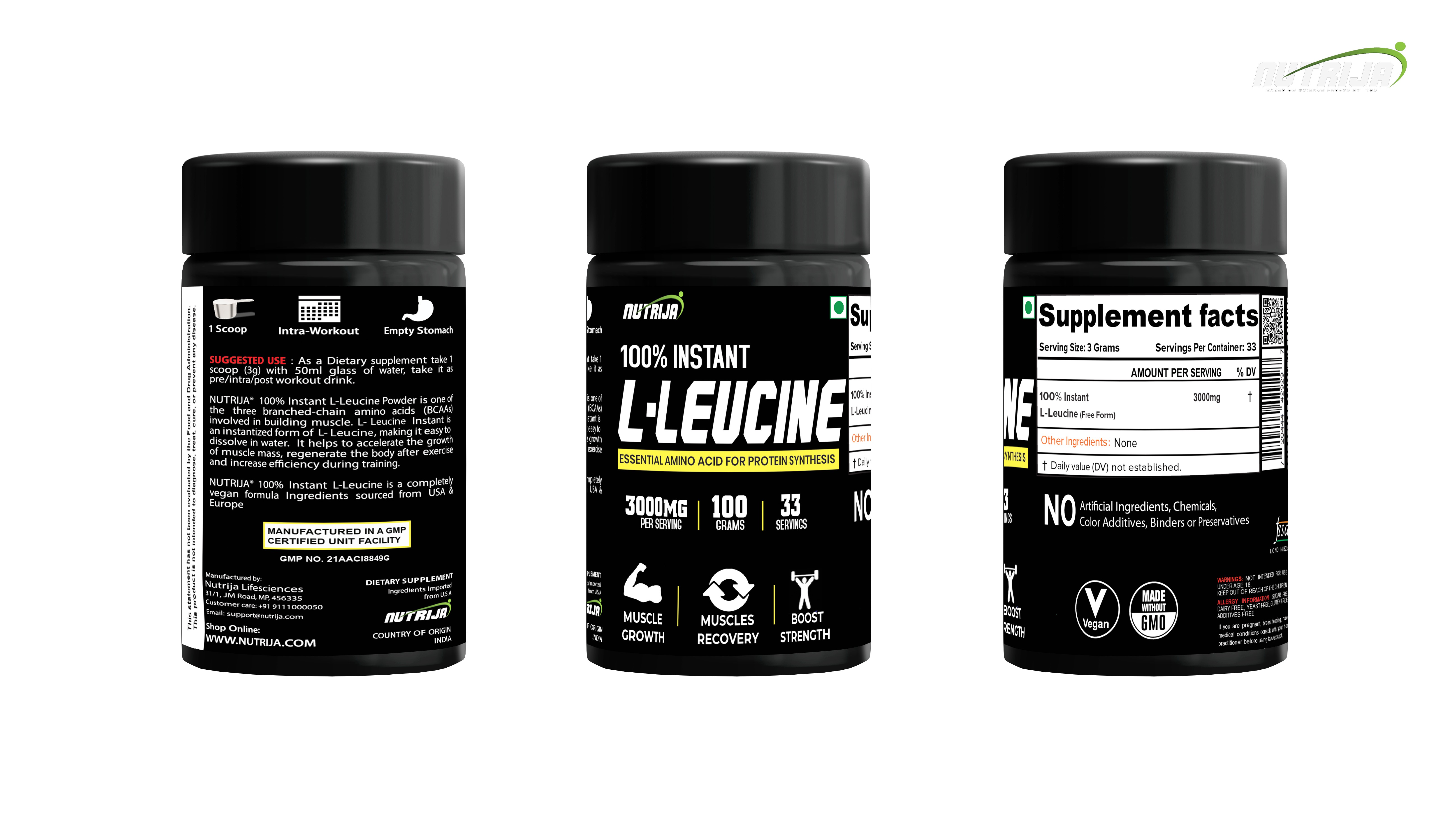 l leucine vs l carnitine L-Leucine main image 0
