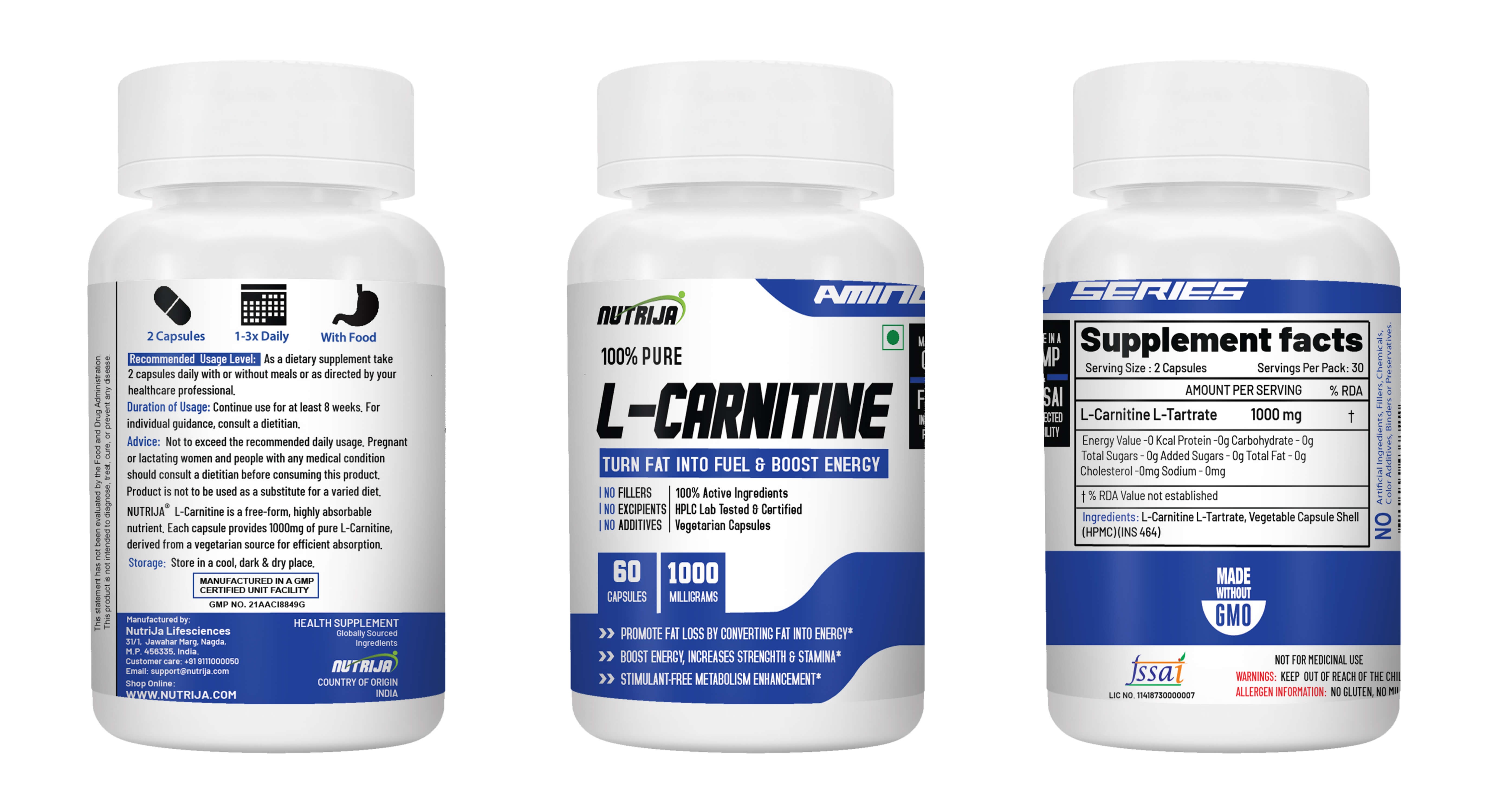 l carnitine 100 mg L-Carnitine 1000 mg 100 Tablets main image 1