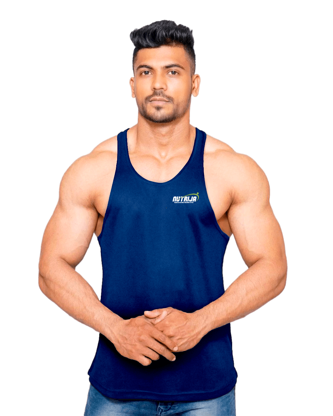 Buy Gym Vest in India  Regular Fit 100% Polyester - Sweat Proof - Anti  Odour