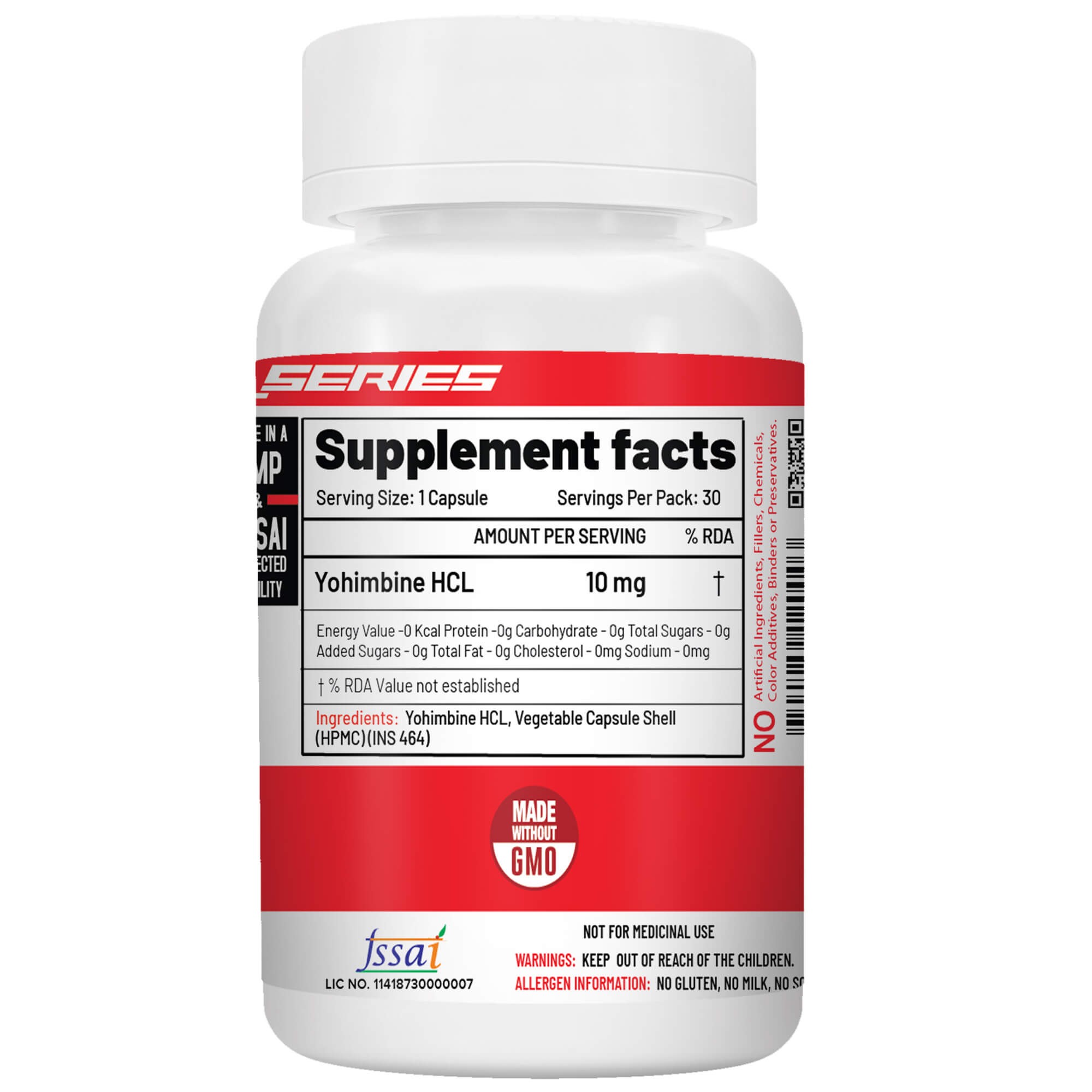 Buy Yohimbine HCl 10MG Capsules in India | NutriJa Supplement Store Buy Yohimbine HCl 10MG Capsules in India | NutriJa Supplement Store