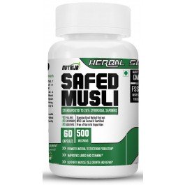 Buy Safed Musli Extract 500MG  Capsules Supplement  in India