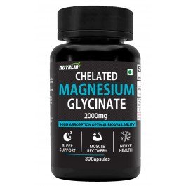 Chelated Magnesium Glycinate 2000mg Supplement