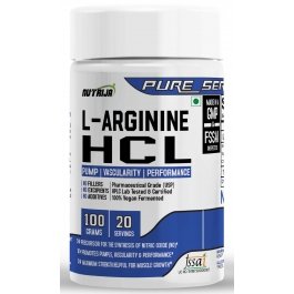 Buy L-Arginine HCL Powder in India | Nitric Oxide Supplement.