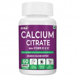 Calcium Citrate with Vitamin D3 & K2 capsules