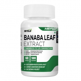 Banaba Leaf Extract 500mg Capsules