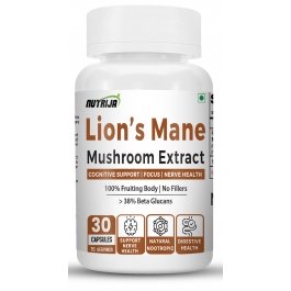 Buy Lion's Mane Mushroom Extract 1000mg Capsules
